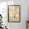 Flash Furniture Juno Rustic Wall Mount Linen Board w/Wood Push Pins, 20x30, Black HGWA-LINEN-20X30-BLK-GG - alternate 3